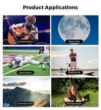 Load image into Gallery viewer, APEXEL Pro HD 28X metal telescope lens Phone Camera lense monocular with mini selfie tripod for iPhone 78 Xiaomi all Smartphone
