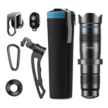 Load image into Gallery viewer, APEXEL Pro HD 28X metal telescope lens Phone Camera lense monocular with mini selfie tripod for iPhone 78 Xiaomi all Smartphone
