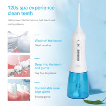 Load image into Gallery viewer, 3 Modes 300ml Cordless Oral Irrigator Portable Water Dental Flosser USB Charging Electric Water Jet Floss Tooth Pick 0ral irrigator
