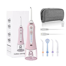 Load image into Gallery viewer, 3 Modes 300ml Cordless Oral Irrigator Portable Water Dental Flosser USB Charging Electric Water Jet Floss Tooth Pick 0ral irrigator
