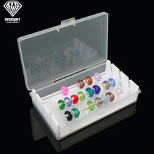 Load image into Gallery viewer, Acrylic Pandora Box Charm Beads Bracelet Ring Holder Jewellery Organizer JewelryTray Diy Finding Display Stand Storage Case Rack
