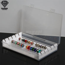 Load image into Gallery viewer, Acrylic Pandora Box Charm Beads Bracelet Ring Holder Jewellery Organizer JewelryTray Diy Finding Display Stand Storage Case Rack
