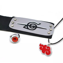 Load image into Gallery viewer, Akatsuki Cloak Red Cloud Cloak Anime Naruto Cosplay Costume Itachi Cape Cosplay Sasuke Uchiha Clothing Robe for Adult and Kids
