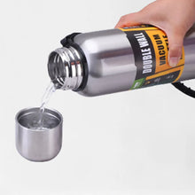 Load image into Gallery viewer, All-steel 304 Russian stainless steel thermos cup outdoor travel large-capacity kettle stainless steel thermos thermos termo
