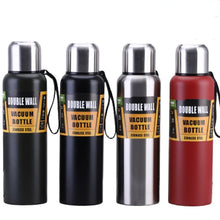 Load image into Gallery viewer, All-steel 304 Russian stainless steel thermos cup outdoor travel large-capacity kettle stainless steel thermos thermos termo
