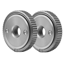 Load image into Gallery viewer, Angle Grinder M14 Thread Inner Outer Flange Nut Set Quick Release Locking Nut Replace For Bosch Metabo Milwaukee Makita Dewalt
