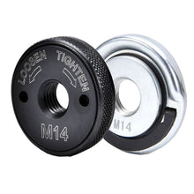 Load image into Gallery viewer, Angle Grinder M14 Thread Inner Outer Flange Nut Set Quick Release Locking Nut Replace For Bosch Metabo Milwaukee Makita Dewalt

