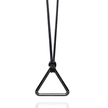 Load image into Gallery viewer, Anime Chainsaw Man Necklace Cosplay Denji Pochita Pendant Jewelry Triangular Pull Ring Prop Choker Leather Chain Accessories
