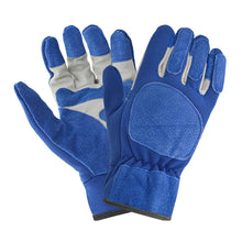 Load image into Gallery viewer, Anti-slip Leather Gloves Breathable Comfortable Weed Puling Up Gloves For Gardening Fishing Clamming garden Work
