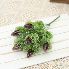 Load image into Gallery viewer, Artificial Plant Green Pine Ball Water Grass Bundle Fake Grass Family Wedding Office Accessories DIY Faux Flower Arrangement
