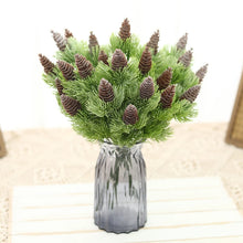 Load image into Gallery viewer, Artificial Plant Green Pine Ball Water Grass Bundle Fake Grass Family Wedding Office Accessories DIY Faux Flower Arrangement
