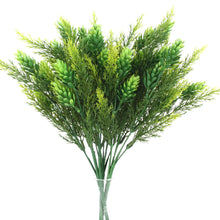 Load image into Gallery viewer, Artificial pine branches and leaves Christmas thuja branches fake pine needles branches pine accessories thuja leaves bunch pine
