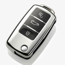 Load image into Gallery viewer, Auto Tpu Car Key Case Cover for Polo Tiguan Passat B5 B6 B7 Golf 4 5 6 MK6 Jetta Lavida for Skoda Octavia
