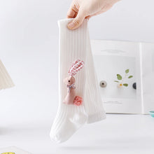 Load image into Gallery viewer, Autumn Children Leggings Girl Cute Cartoon Bunny One-Piece Tights Kids Medium Thickness Cotton Solid Knit Tights Kids Pantyhose
