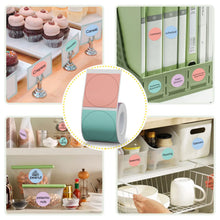 Load image into Gallery viewer, B21 Supplies Paper Fancy Color White Label Sticker Print Paper Roll For Niimbot B21 B1 B3S Printer Tear-proof Water / Oil-proof
