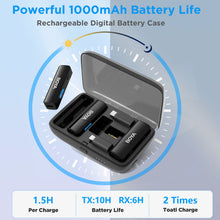 Load image into Gallery viewer, BOYA BOYALINK Wireless Lavalier Lapel Microphone for iPhone Android DSLR Camera Youtube Live Streaming Audio Recording Interview
