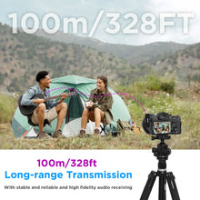 Load image into Gallery viewer, BOYA BOYALINK Wireless Lavalier Lapel Microphone for iPhone Android DSLR Camera Youtube Live Streaming Audio Recording Interview
