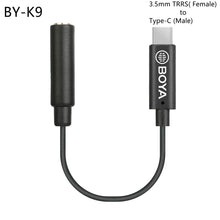 Load image into Gallery viewer, BOYA BY-M1 PRO 6m Clip-on Condenser Lavalier Lapel Microphone for PC Mobile Android DSLRs iPhone Streaming Youtube Microphone
