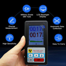 Load image into Gallery viewer, BR-6 Handheld Nuclear Radiation Detector Geiger Counter X-ray Tester Personals Dosimeter Marble Detectors Beta Gamma
