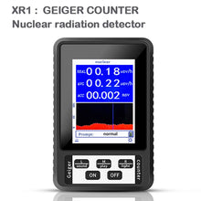 Load image into Gallery viewer, BR-9A/BR-9B/BR-9C Series Radiation Detector Series Handheld Multifunctional Dosimeter Monitor Radiation Tester EMF Meter
