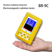 Load image into Gallery viewer, BR-9A/BR-9B/BR-9C Series Radiation Detector Series Handheld Multifunctional Dosimeter Monitor Radiation Tester EMF Meter

