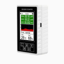 Load image into Gallery viewer, BR-9B XR1 Pro Nuclear Radiation Detector Color Display Screen Geiger Counter Personal Dosimeter Marble Detector Beta Gamma X-ray
