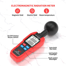 Load image into Gallery viewer, BSIDE EMF Meter Electric Field Magnetic Field Radiation Detector Electromagnetic Radiation Tester Radio Frequency Detect Meter
