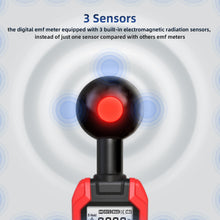 Load image into Gallery viewer, BSIDE EMF Meter Professional Electromagnetic Field Radiation Detector Handheld Radiator Electric Magnetic Dosimeter Geiger Test
