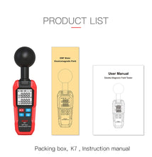 Load image into Gallery viewer, BSIDE EMF Meter Professional Electromagnetic Field Radiation Detector Handheld Radiator Electric Magnetic Dosimeter Geiger Test
