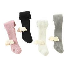 Load image into Gallery viewer, Baby Girl Boy Warm Thick Pantyhose Fleece Inside Knitted Angel Wings Infant Toddler Legging Tights Pants Stockings Winter 0-8Y

