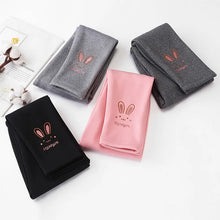 Load image into Gallery viewer, Baby Girls Leggings Thick Warm Rabbit Pants Girl Plus Pants Autumn Winter Children Trousers Elastic Waist Leggings Kids Pants
