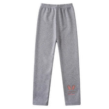 Load image into Gallery viewer, Baby Girls Leggings Thick Warm Rabbit Pants Girl Plus Pants Autumn Winter Children Trousers Elastic Waist Leggings Kids Pants
