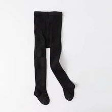 Load image into Gallery viewer, Baby Pantyhose Kids Solid color thick striped romper Boys Girls Tight pantyhose Baby dance pants
