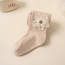 Load image into Gallery viewer, Baby Tights Children Age Season with Thick Cotton Pure Render Children Pantyhose Girls Baby Solid Color Knitted Even Foot Tights
