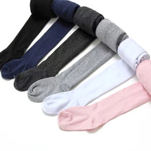 Load image into Gallery viewer, Baby Tights Spring Autumn Solid Color Soft Cotton Thick Warm Baby Girl Tights Newborn Toddler Tight Girl Pantyhose Clothes
