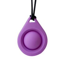 Load image into Gallery viewer, Baby silicone teether children building block chewing necklace sensory chewing molar pendant oral motor toy for ADHD boy gift
