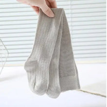 Load image into Gallery viewer, Baby tight spring and autumn pantyhoses children stocking girls vertical stripes bowknot baby tights new render pantyhose
