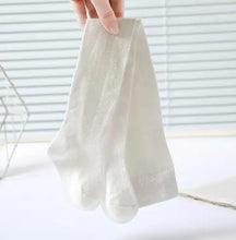 Load image into Gallery viewer, Baby tight spring and autumn pantyhoses children stocking girls vertical stripes bowknot baby tights new render pantyhose
