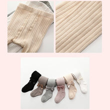 Load image into Gallery viewer, Babys' Leggings Spring Autumn Thin Style Needle Cotton Large PP Children's Outerwear Medium Thick Girl Kids Bow Pantyhose Tights
