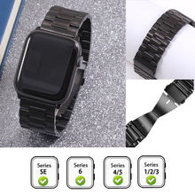 Load image into Gallery viewer, Band For Apple Watch6 5 4 3 2 1 42mm 38mm 40MM 44MM Metal Stainless Steel Watchband Bracelet Strap for iWatch Series Accessories
