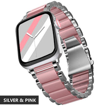 Load image into Gallery viewer, Band For Apple Watch6 5 4 3 2 1 42mm 38mm 40MM 44MM Metal Stainless Steel Watchband Bracelet Strap for iWatch Series Accessories
