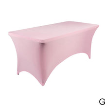 Load image into Gallery viewer, Beauty Salon Massage Elastic Bed Cover High Stretch Wedding Hotel Birthday Table Cover Buffet Cloth Table Set Tablecloth Deco

