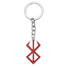 Load image into Gallery viewer, Berserk Necklace Guts Sword Logo Pendants Choker The Mad Warrior Of Norse Viking Mythology Men Chain Necklaces Xams Gift
