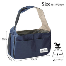 Load image into Gallery viewer, Big Promotion! Pet Sling Carrier Large 8KG Fashion Breathable Foldable Dog Cat Shoulder Bag
