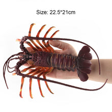 Load image into Gallery viewer, Big Size Animal Figurines Ocean Sea Life Action Figure Simulated Lobster Models Children Kids Baby Toys Gift Collection Toy
