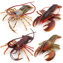 Load image into Gallery viewer, Big Size Animal Figurines Ocean Sea Life Action Figure Simulated Lobster Models Children Kids Baby Toys Gift Collection Toy
