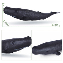 Load image into Gallery viewer, Big Size Soft Rubber Sea Life Simulation Action Figure Animal Model Toys for Children Kids Whale Figures Collection Educational
