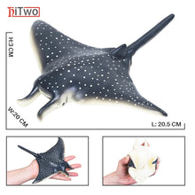 Load image into Gallery viewer, Big Size Soft Rubber Sea Life Simulation Action Figure Animal Model Toys for Children Kids Whale Figures Collection Educational
