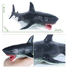 Load image into Gallery viewer, Big Size Soft Rubber Sea Life Simulation Action Figure Animal Model Toys for Children Kids Whale Figures Collection Educational
