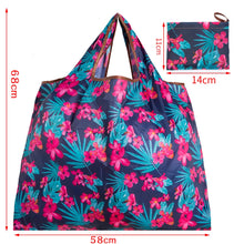 Load image into Gallery viewer, Big Size Thick Nylon Large Tote ECO Reusable Polyester Portable Shoulder Women's Handbags Folding Pouch Shopping Bag Foldable
